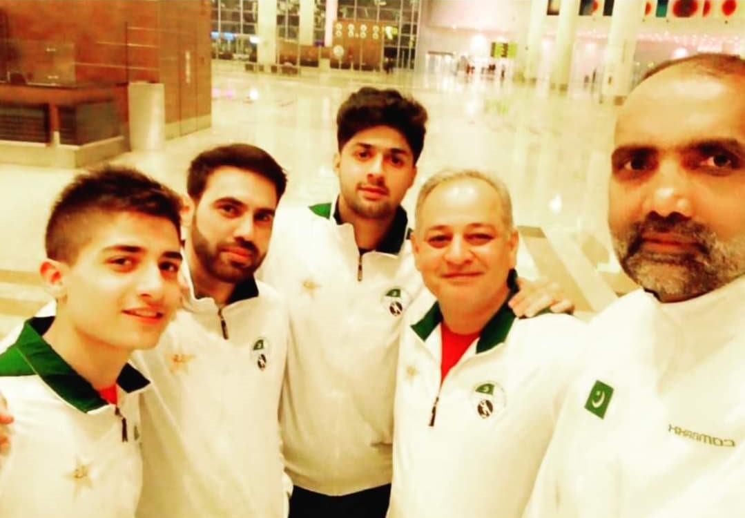 Featuring Four Pakistani Squash Players in the Asian Squash Team Championship 2022