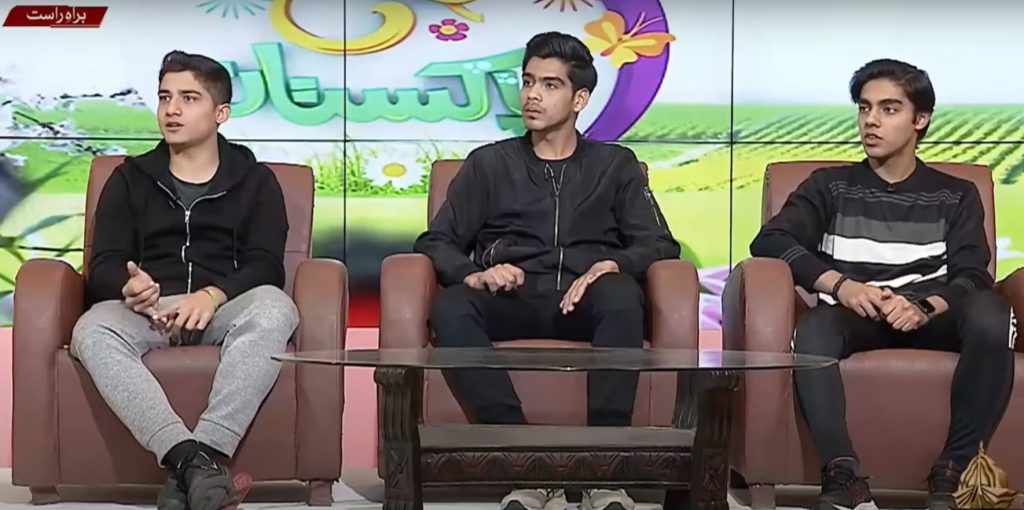 Asian Junior Champions 2023 Hamza Khan, Ashab Irfan & Anas Ali Shah Interview on PTV