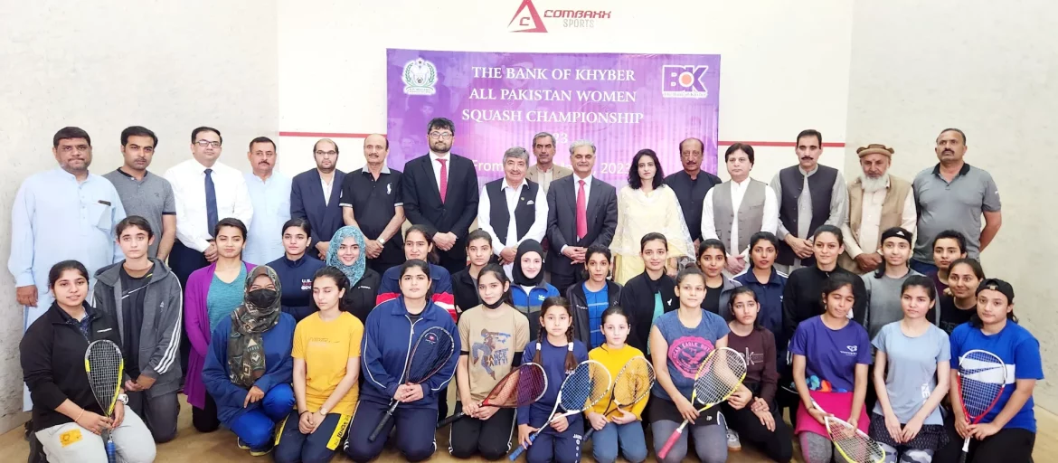 All Pakistan Bank of Khyber Women’s Squash Championship started in Peshawar 2023