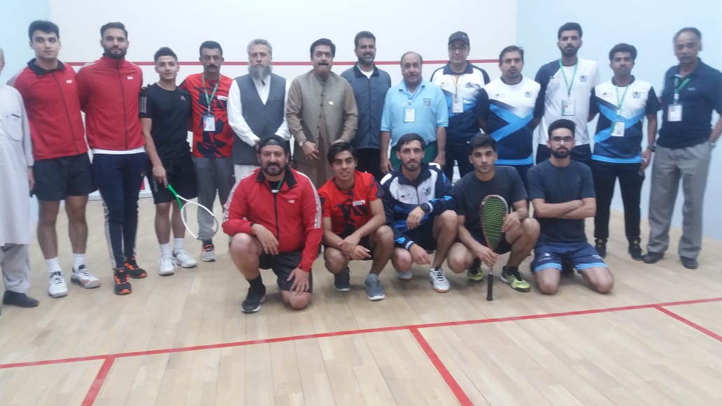 Exciting Finale Marks the Conclusion of 34th National Games Quetta 2023 Squash Team Event