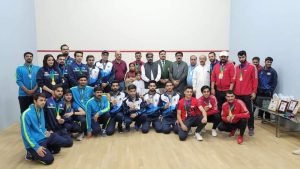 Nasir Iqbal and Amna Fayyaz Shine as Champions in the 34th National Games Squash Finals