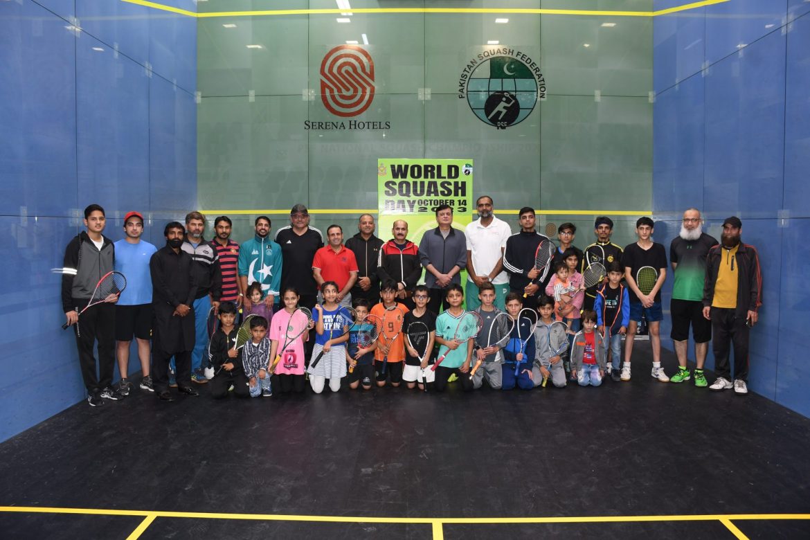 WORLD SQUASH DAY WAS CELEBRATED WITH ZEAL & ENTHUSIASM