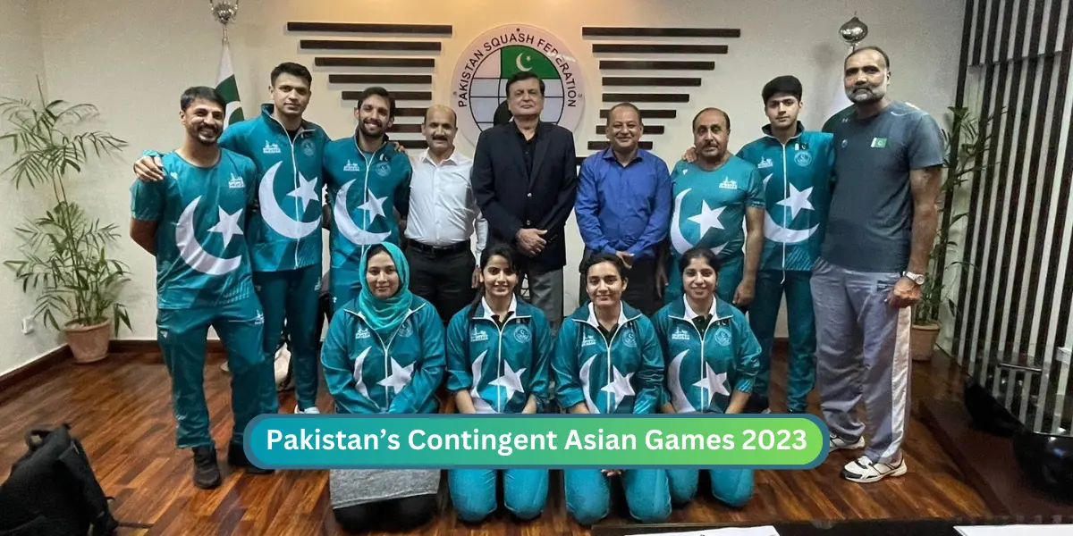 Pakistan Team at Asian Games 2023