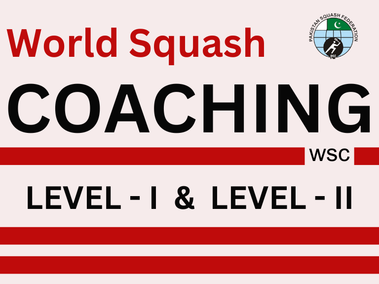 Call for Nomination of Participants : WSF Level I & II Coaching Courses