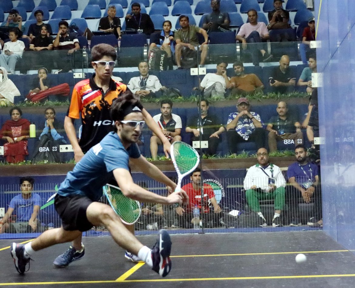 QUARTER FINALS OF 31ST ASIAN JUNIOR INDIVIDUAL SQUASH CHAMPIONSHIP, 2024