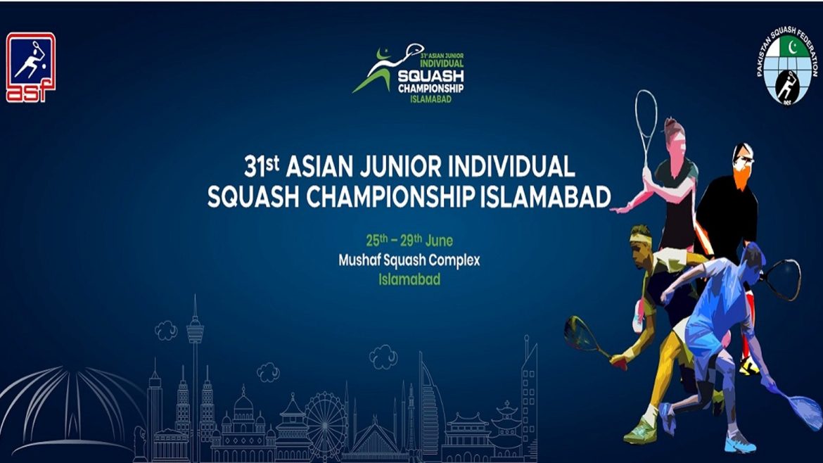 Watch the Finals of the 31st Asian Junior Individual Squash Championship 2024 LIVE!