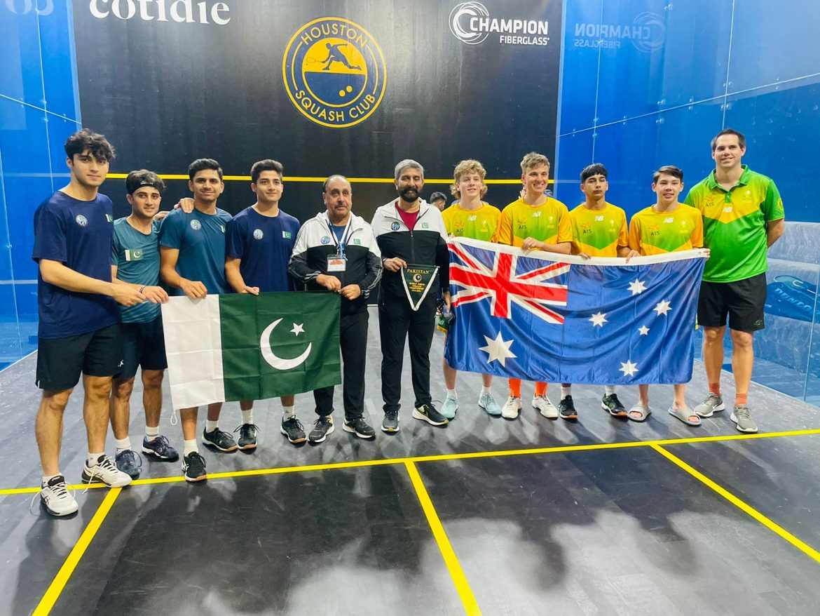 PAKISTAN ADVANCES TO THE NEXT ROUND IN WSF WORLD JUNIOR SQUASH CHAMPIONSHIPS