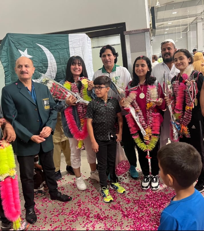 The Pakistan Squash Federation proudly announces an unprecedented triumph at the Danish Junior , Nordic Junior Open sweden & Hungarian Junior Squash events!