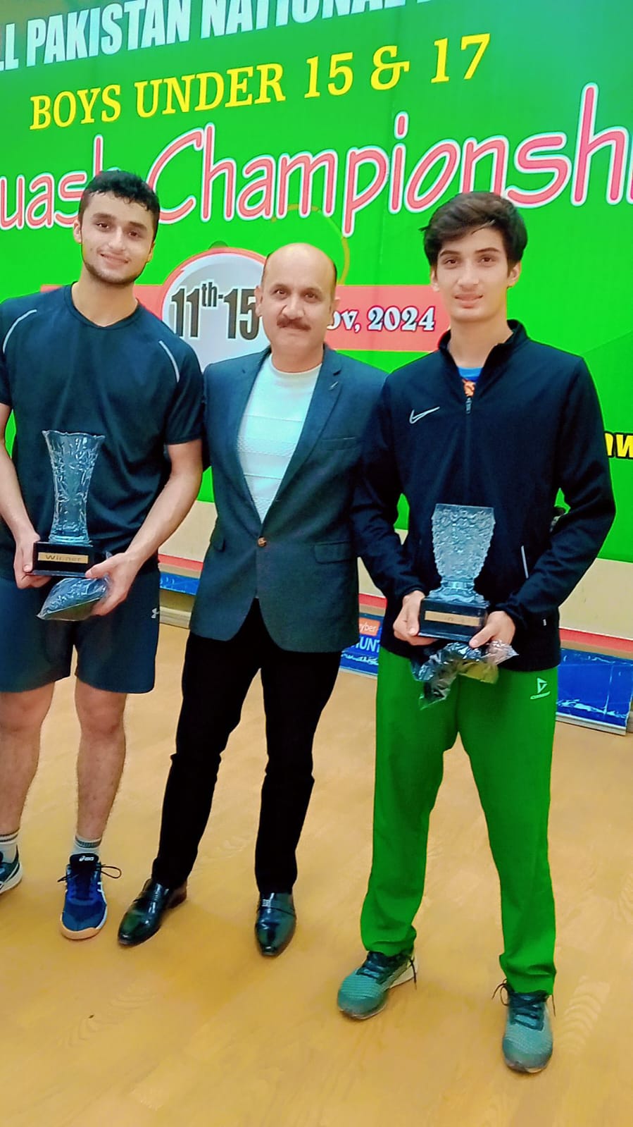 National Junior Squash Championship culminated today at Peshawar