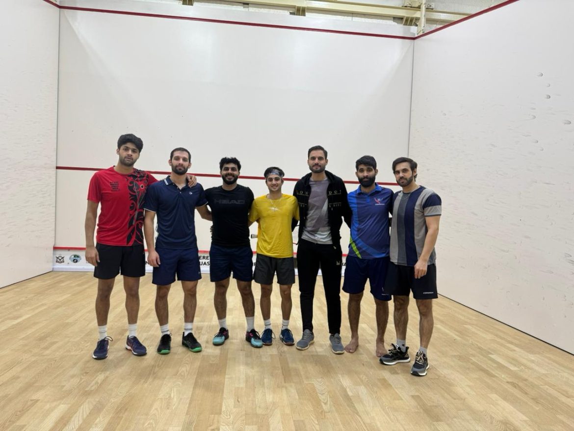 Pakistan’s Squash Heroes in Action! Exclusive Practice Session