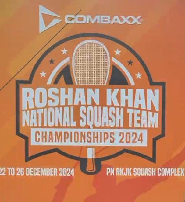 The Combaxx Roshan Khan National Squash Team Championship 2024 Commences Today!