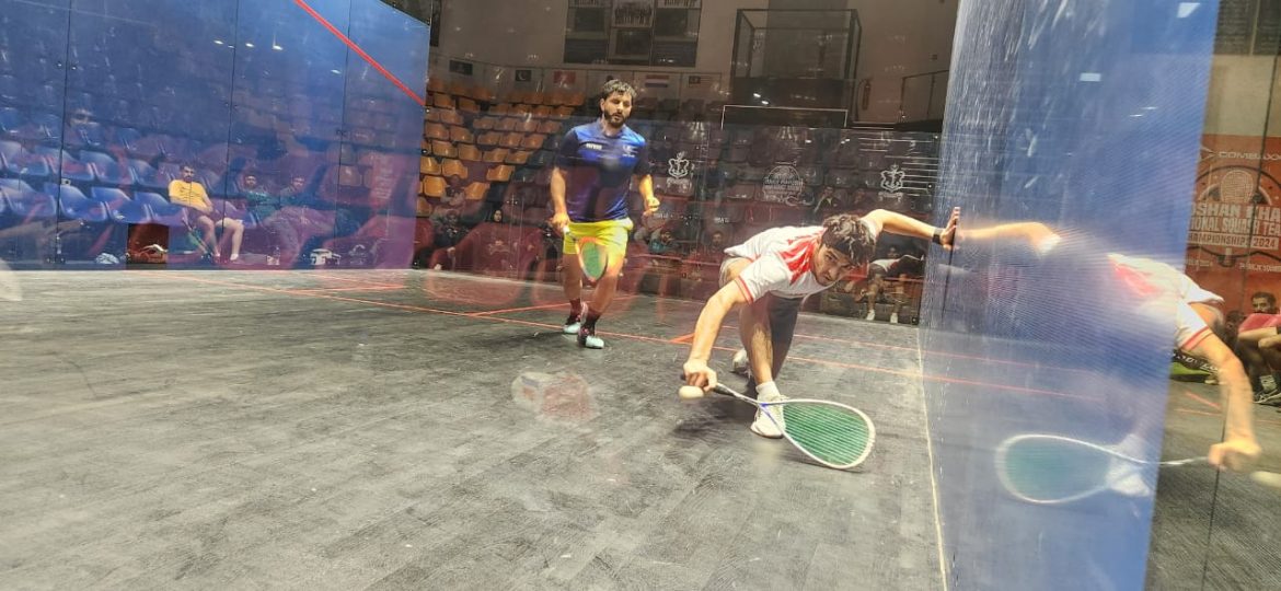 The semi-finals of the Combaxx Roshan Khan National Team Championship 2024 took place at the Pakistan Navy Roshan Khan Jahangir Khan Squash Complex, Karachi.