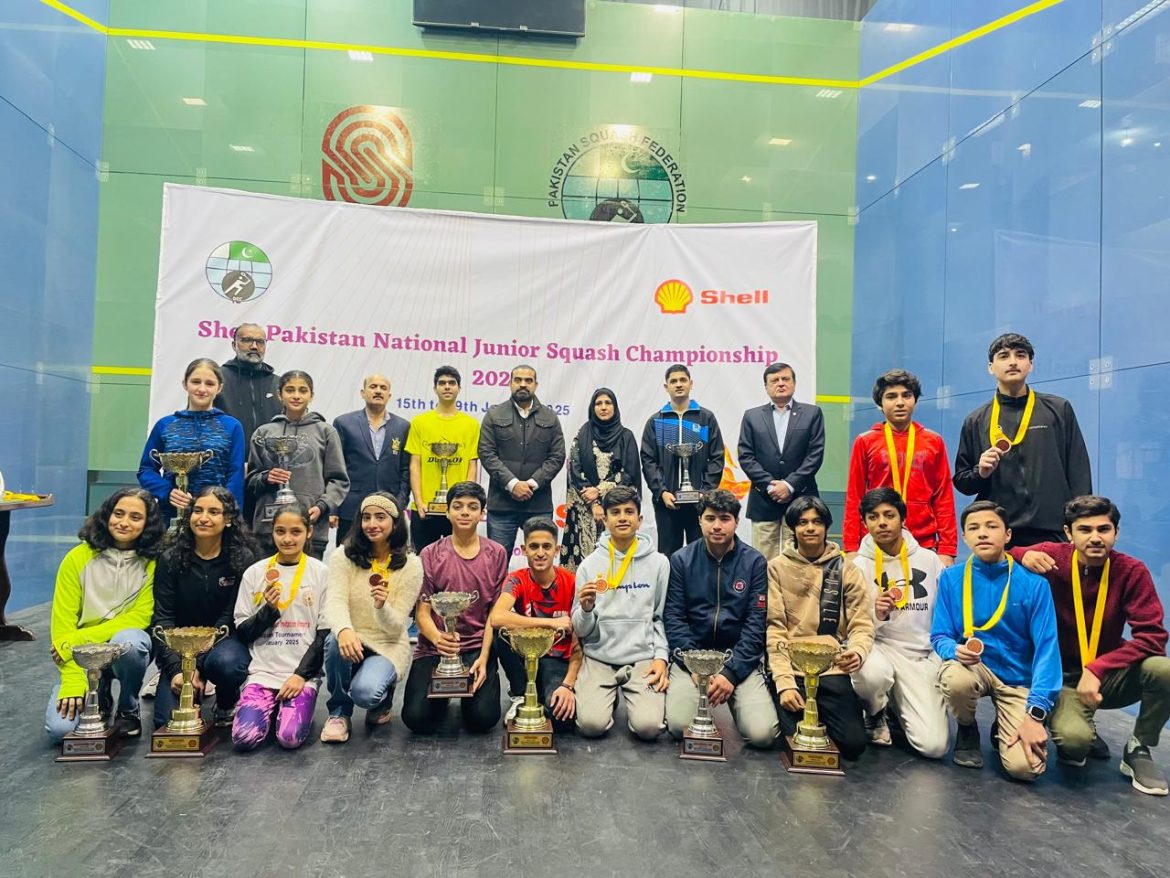 SHELL PAKISTAN NATIONAL JUNIOR SQUASH CHAMPIONSHIP – 2025 COMES TO A CLOSE!