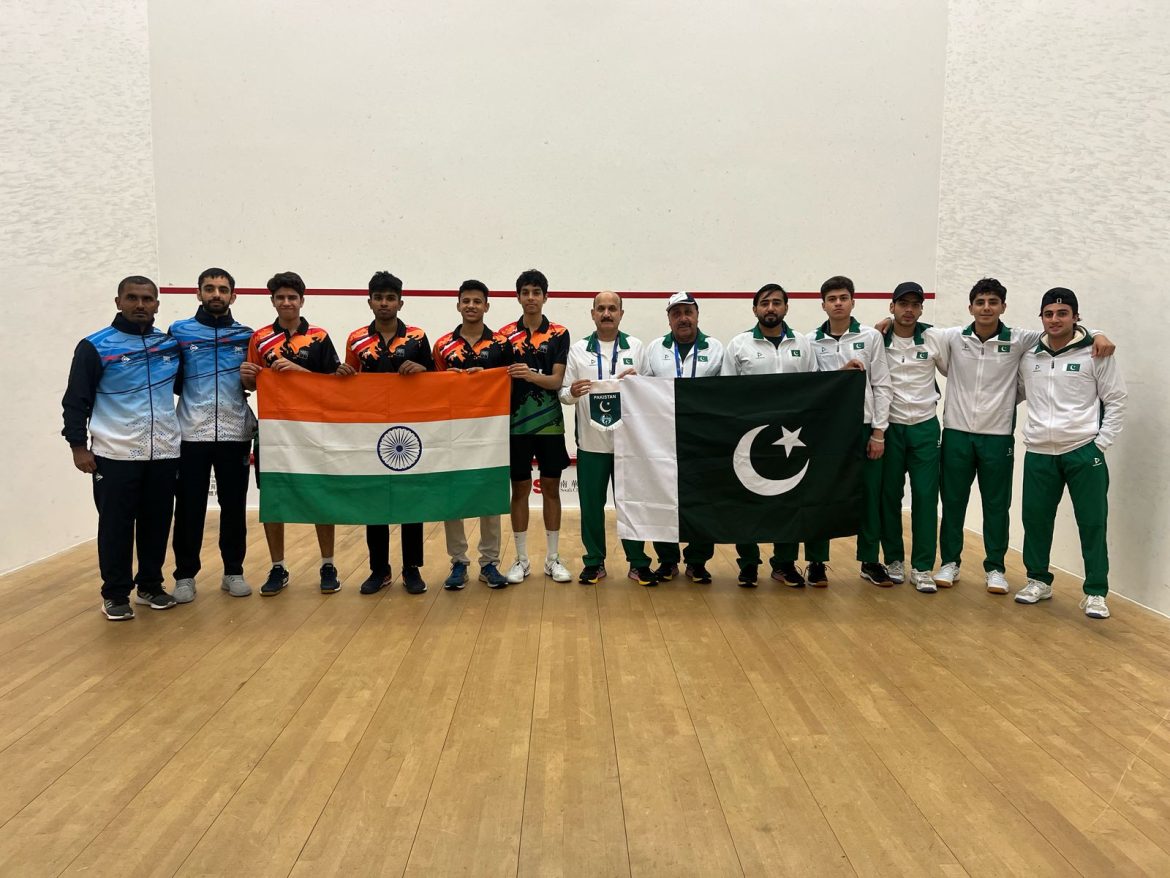 PAKISTAN BEAT INDIA 2-1 AT 22ND ASIAN JUNIOR SQUASH TEAM CHAMPIONSHIPS 2025