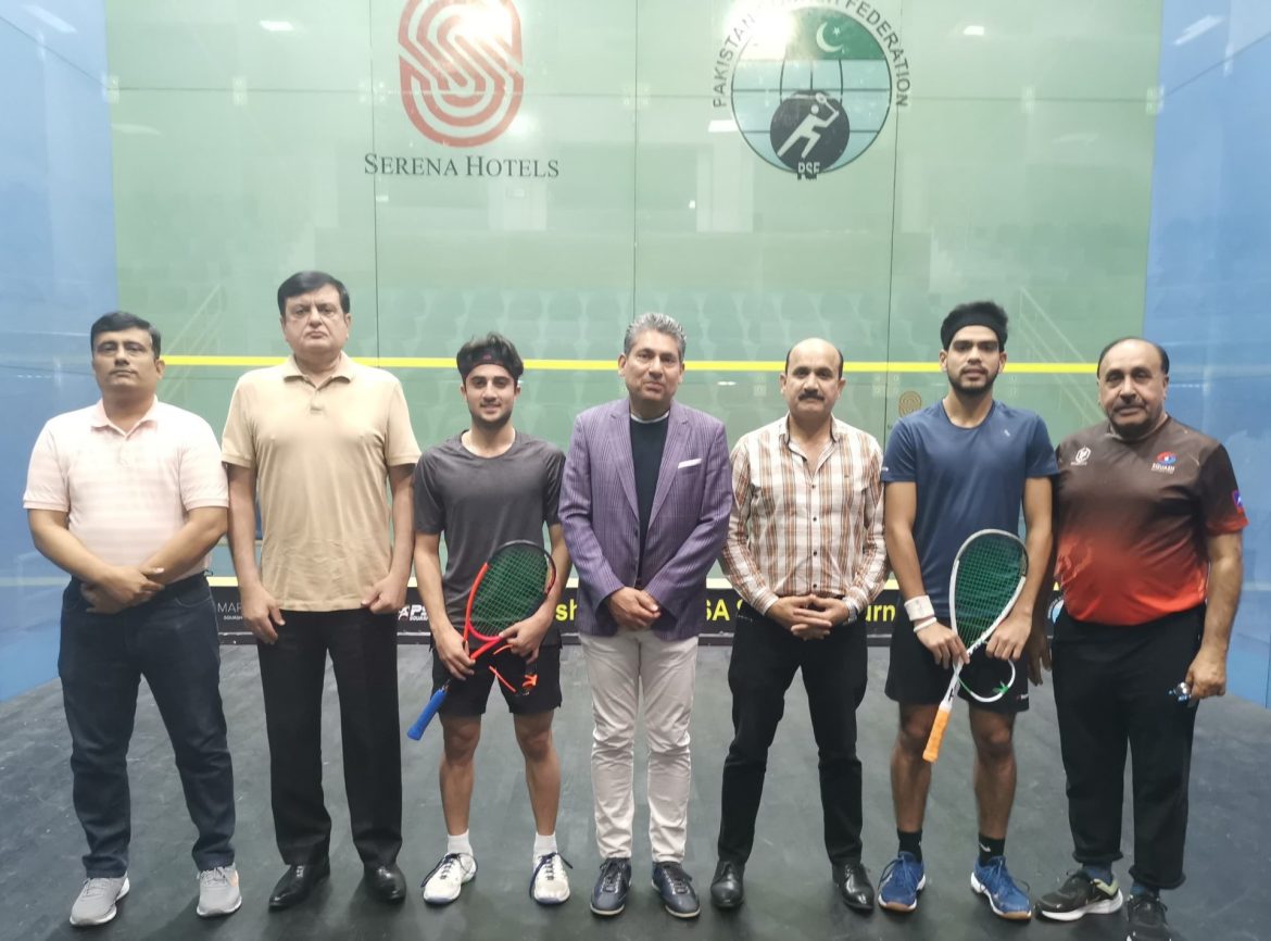 1st Jansher Khan PSA Squash Tournament presented by Sybrid Pvt Ltd and sponsored by Markhor Squash Foundation is now set for the Final Stage!