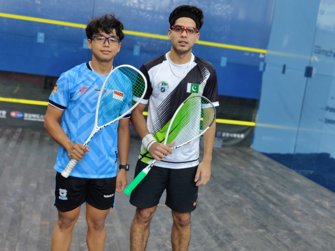 Day one Completed at 32nd Asian Junior Individual Squash Championships 2025, South Korea