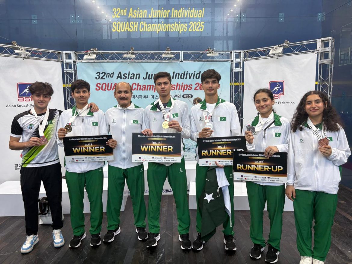 *Award Ceremony of 32nd Asian Junior Individual Squash Championships 2025 Takes Place Today*