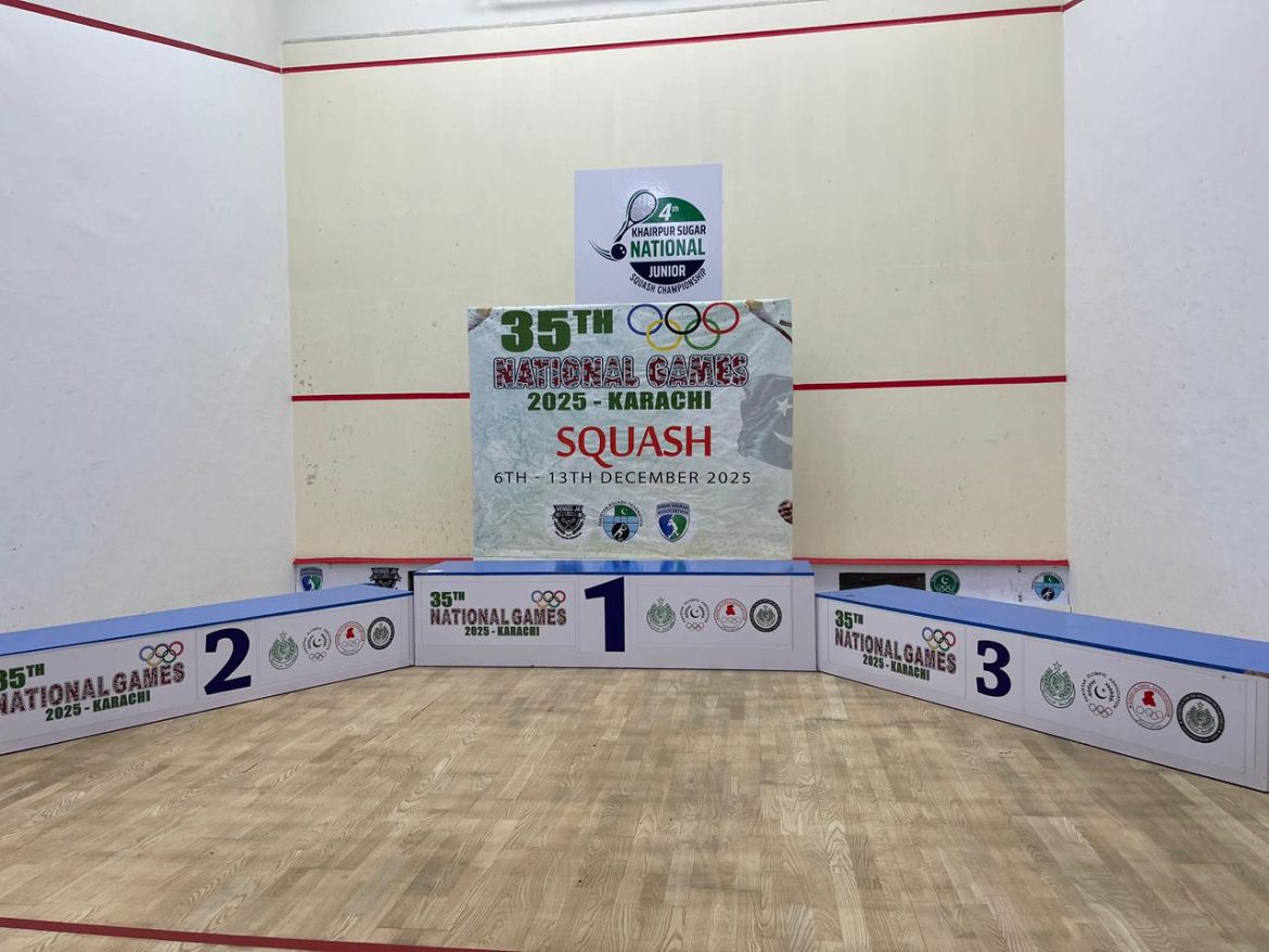 35th National Games 2025 – Karachi – Concluded Today