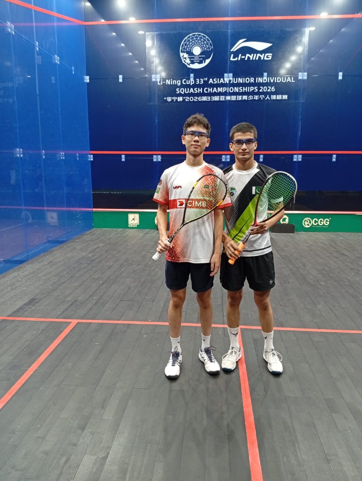 33rd Asian Junior Individual Squash Championships 2026 FINALS LINEUP