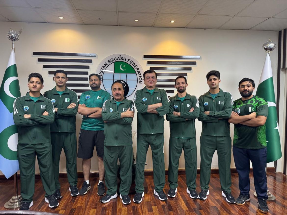PAKISTAN SQUASH TEAM DEPARTS FOR ASIAN DOUBLES CHAMPIONSHIP 2026