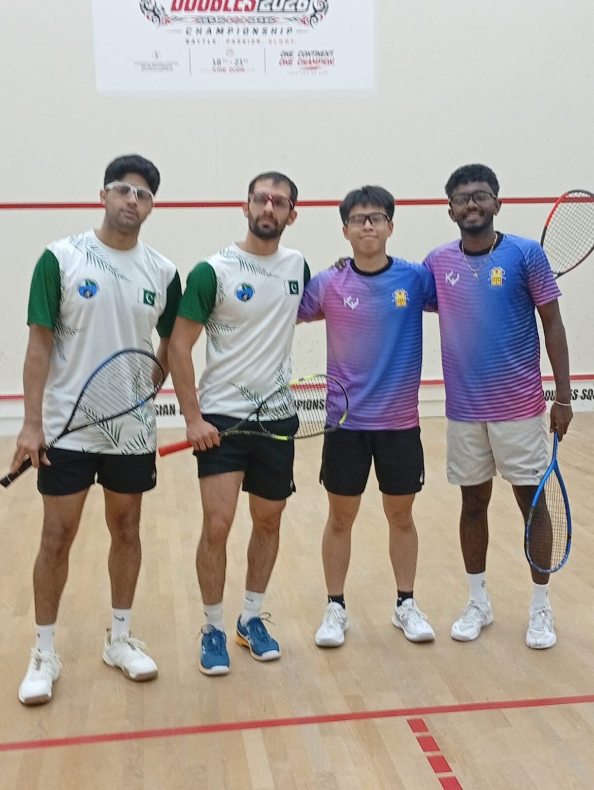 PAKISTAN INTO THE FINAL OF 3RD ASIAN DOUBLES SQUASH CHAMPIONSHIPS 2026