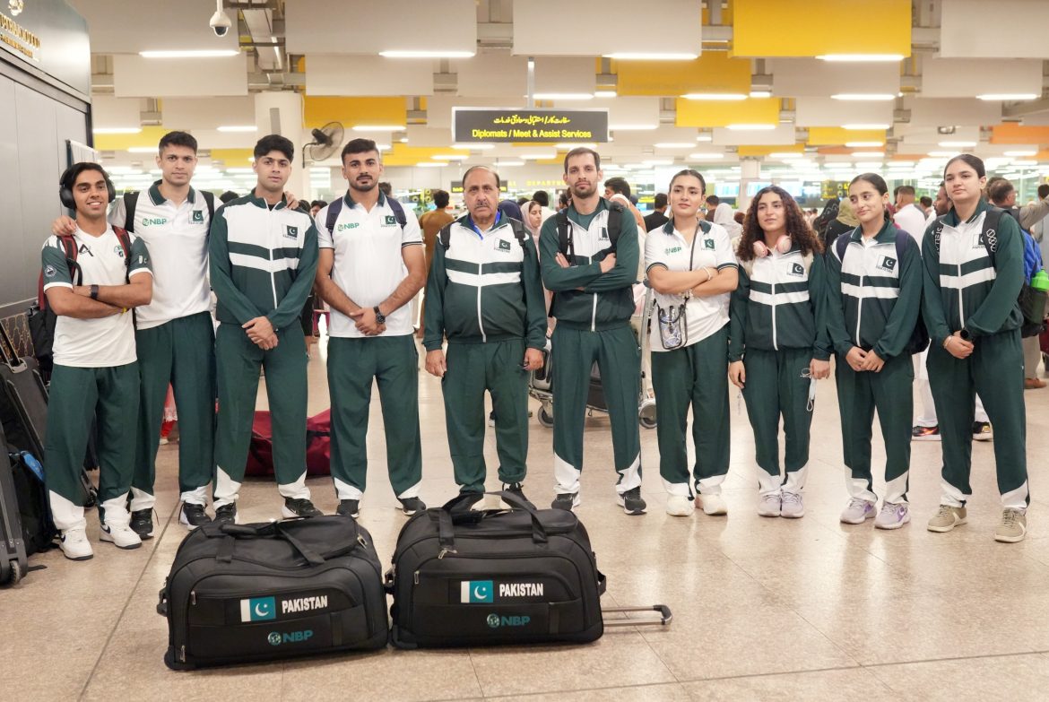 Off to Nagoya Japan! Pakistan Squash Team