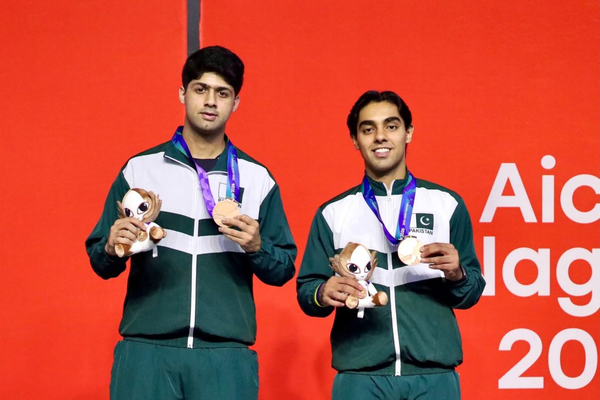 *VICTORY CEREMONY CONCLUDED AT ASIAN GAMES – SQUASH*